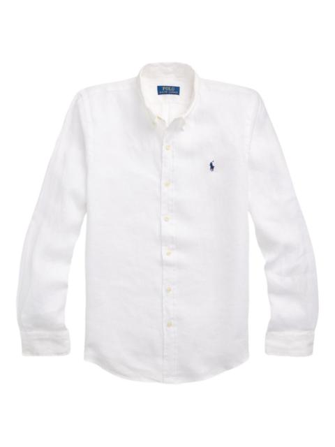 Polo Ralph Lauren long-sleeve linen shirt