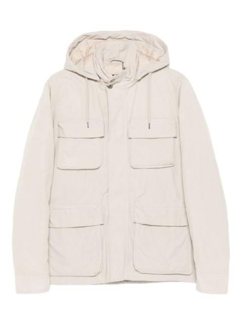 Herno hooded pocket jacket