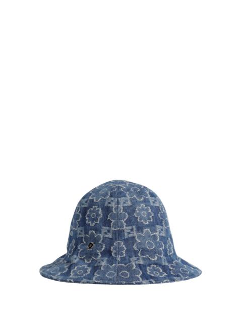 FENDI Ff Denim Cloche Hat