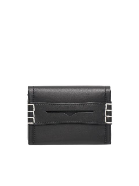 JW Anderson loafer folding card holder