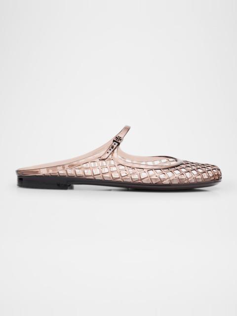 TORY BURCH Mellow Jelly Mary Jane Ballerina Mules