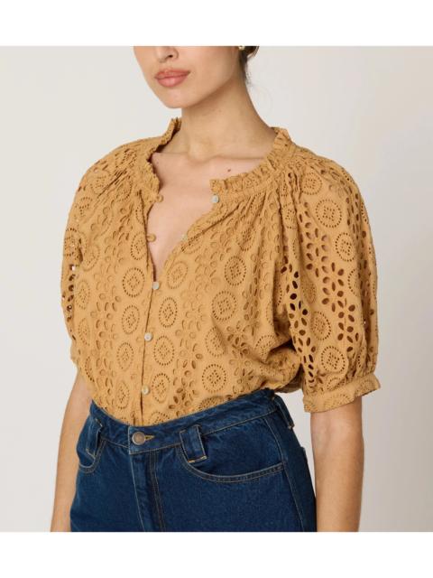 Cleobella KATE BLOUSE | WHEAT