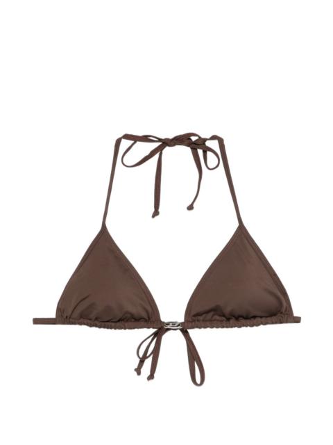Diesel Elettra-Dnm tie-string bikini top