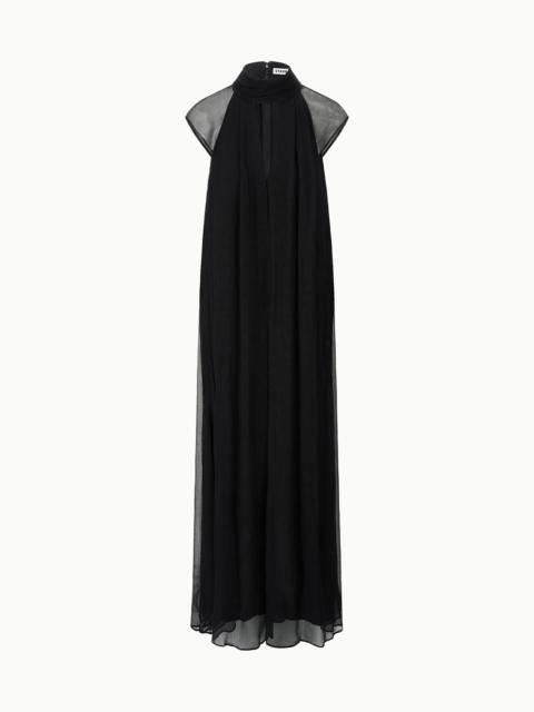 STAUD STAUD CAMILLA MAXI DRESS BLACK