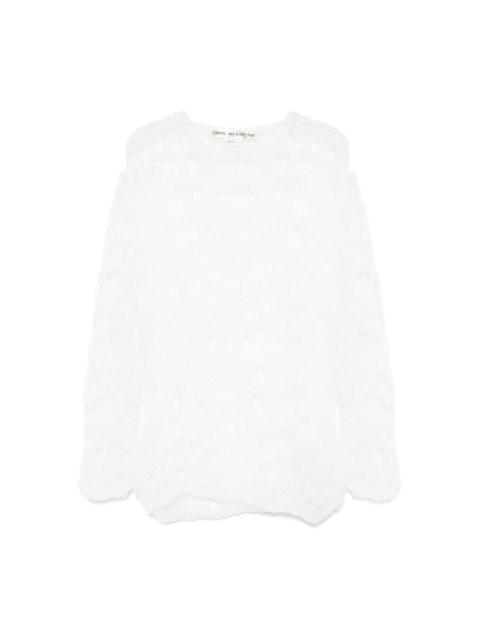 Comme Des Garçons knitted blouse