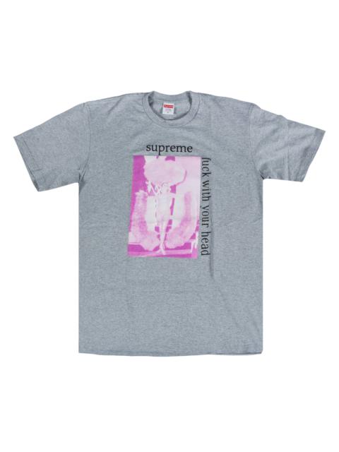 Supreme Fuck With Your Head T-Shirt 'Grey'