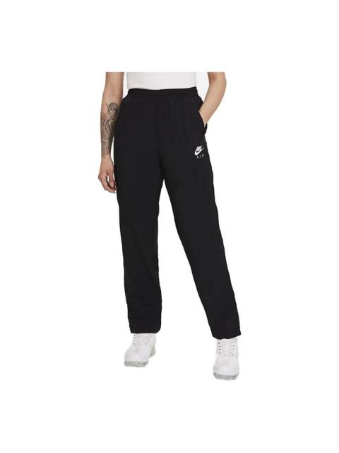 (WMNS) Nike Athleisure Casual Sports Bundle Feet Woven Long Pants/Trousers Black CZ9348-010