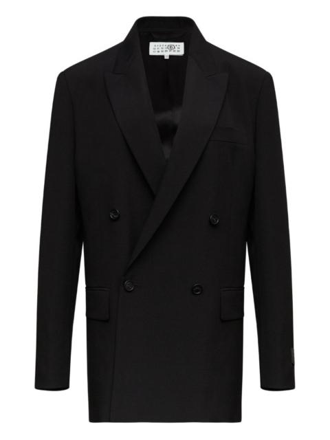 MM6 Maison Margiela double-breasted jacket