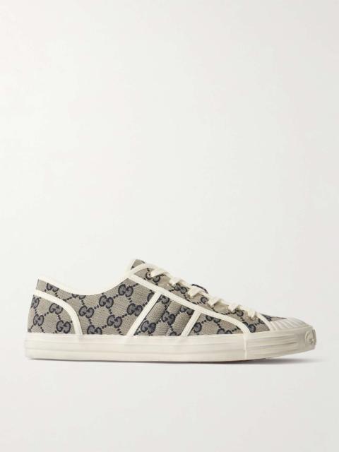 GUCCI Julio Monogrammed Canvas Sneakers