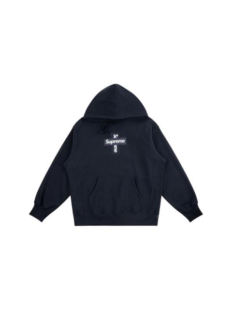 cross box logo hoodie