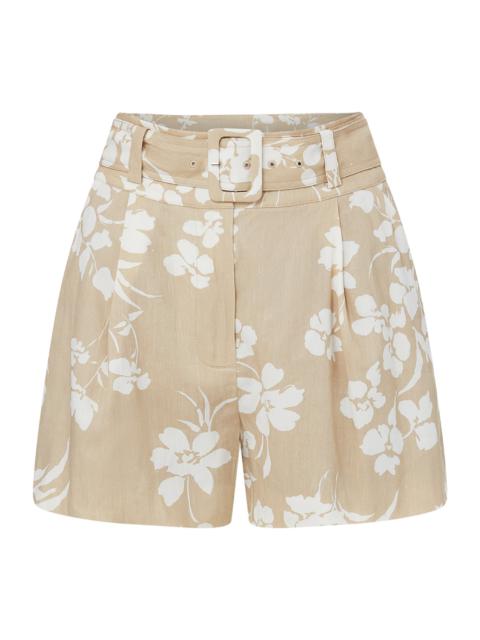 VERONICA BEARD HOBBES STRETCH-LINEN SHORT