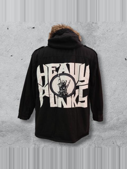 Other Designers Punk and Yo × Seditionaries - GLAD NEWS Heavy Punk Fur Hooded Winter Parka Jacket