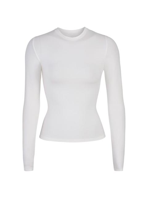 SKIMS Women's Long Sleeve T-Shirt - Marble