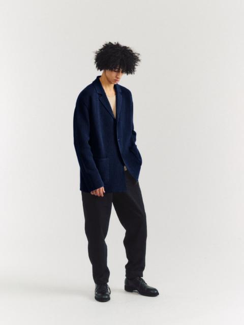 CASEY/CASEY PANNOCCHIA JACKET - CREPE COT - NAVY