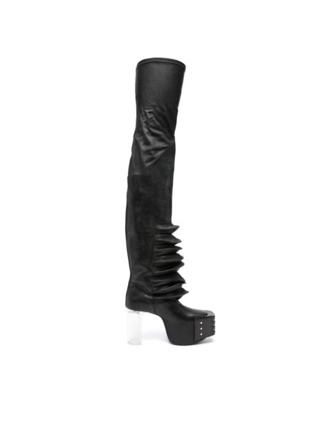 Rick Owens Rhino Grilled Kiss 65mm boots