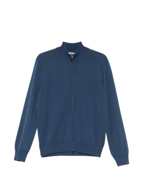 Canali zip-up cardigan