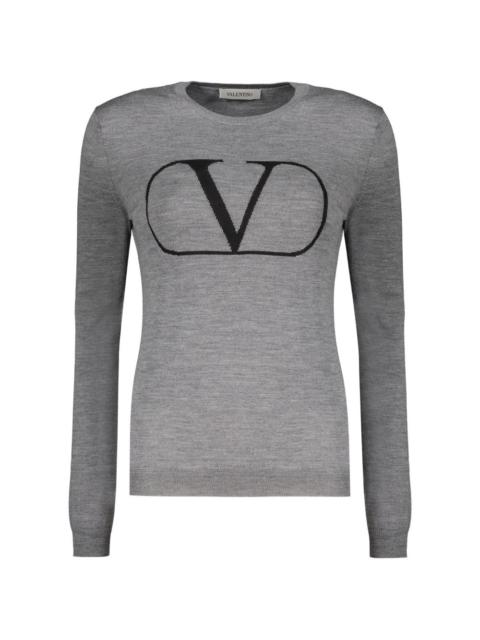 Valentino VLogo wool sweater