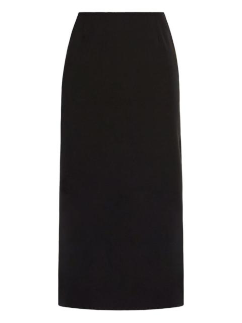 Oscar de la Renta stretch-wool pencil skirt