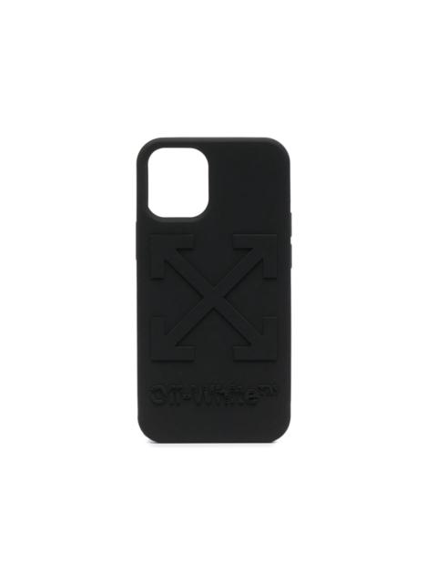 Off-White OFF-WHITE Arrows Rubber iPhone 12 Mini Case Black