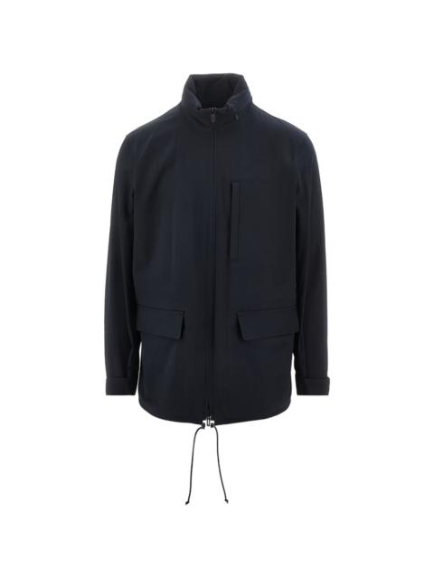 EMPORIO ARMANI flap-pocket jacket