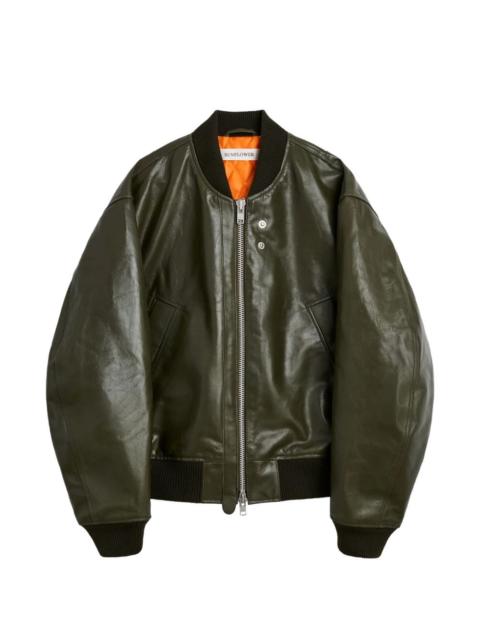 SUNFLOWER Flight leather jacket