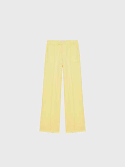 Blumarine WIDE-LEG PANTS IN GABARDINE