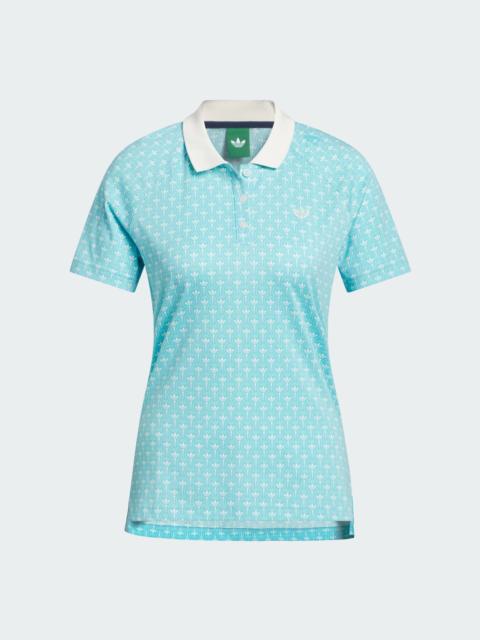 adidas Originals All Over Trefoil Polo Shirt