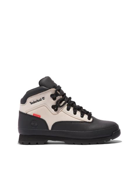 Timberland Euro Hiker "Black/White" boots