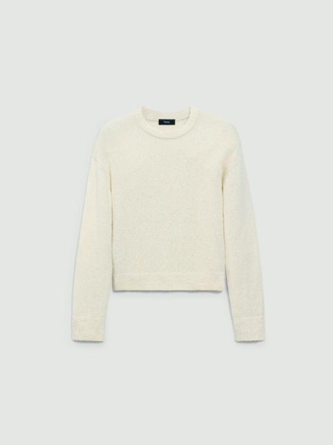 Theory Bouclé Sweatshirt in Cotton-Blend