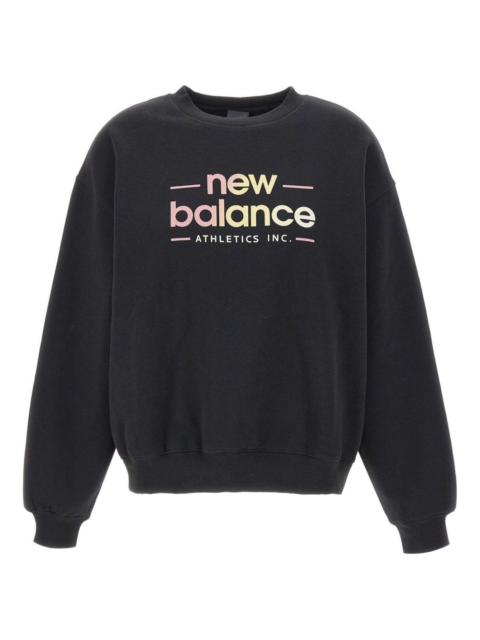 New Balance logo-print crew-neck sweatshirt