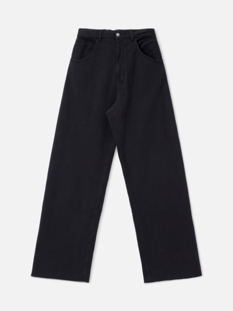 MM6 Maison Margiela WIDE-LEG COTTON TROUSERS