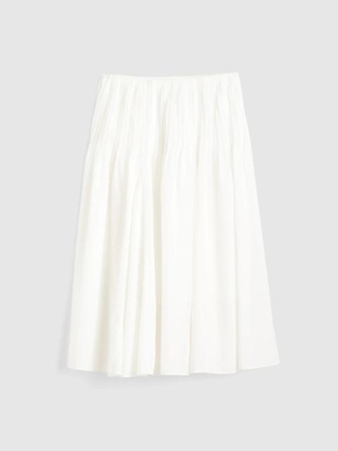 Madewell Pintucked Midi Skirt