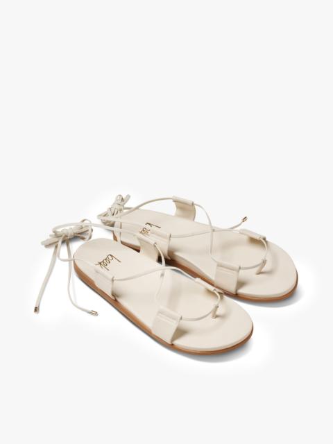 beek Moa Leather Ankle Wrap Sandal