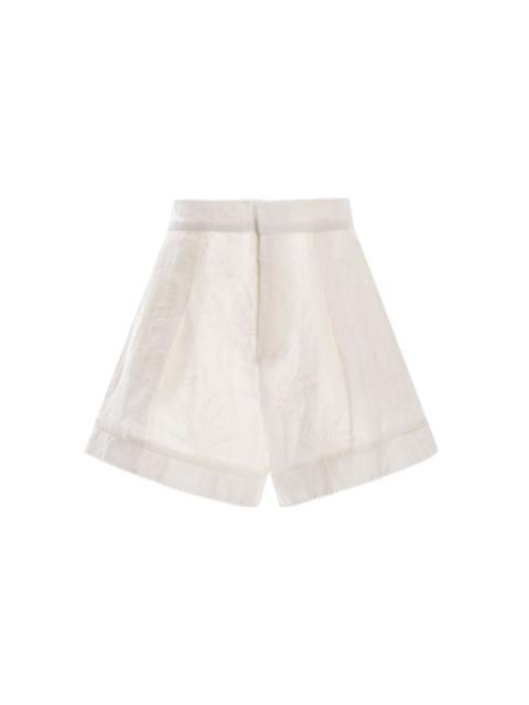Agua by Agua Bendita Toronjil Chan Chan Miel White Shorts