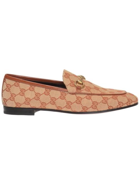 GUCCI Gucci Jordaan GG canvas loafer