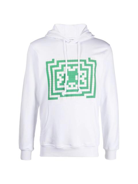 Comme des Garçons SHIRT graphic-print long-sleeve hoodie