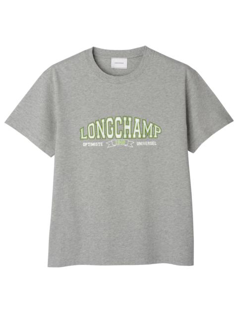 Longchamp T-shirt Grey - Jersey
