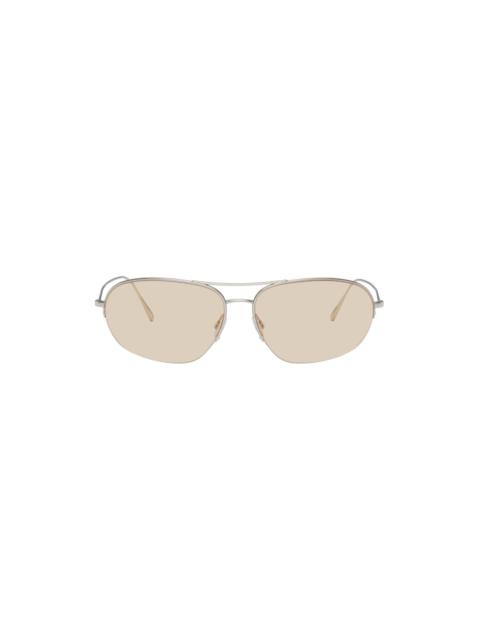 Oliver Peoples Silver Kondor Sunglasses
