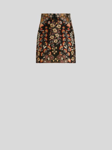 Etro FLORAL JACQUARD SKIRT