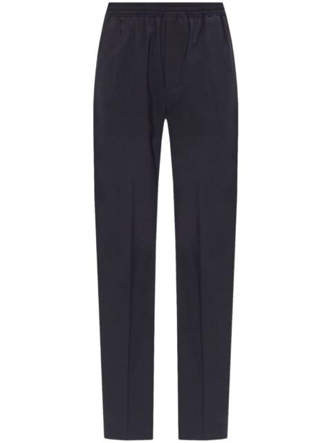 Givenchy elasticated-waist straight-leg trousers