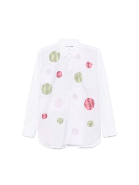 Comme des Garçons SHIRT Gingham patch shirt