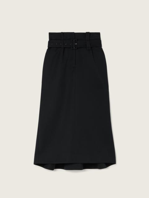 Simone Rocha Multi Belt Loop Kick Back Skirt