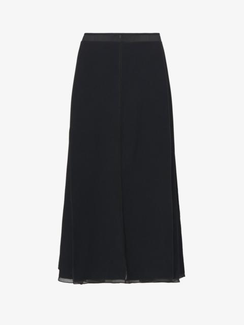 Proenza Schouler Textured Viscose Chiffon Skirt