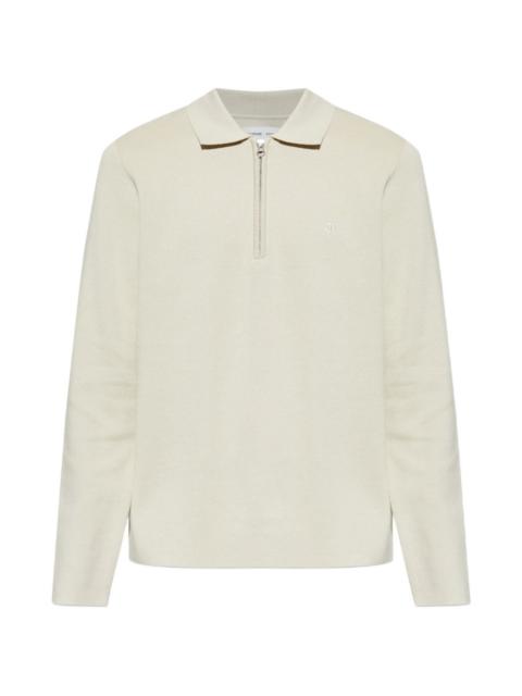 SAMSØE SAMSØE zip polo shirt