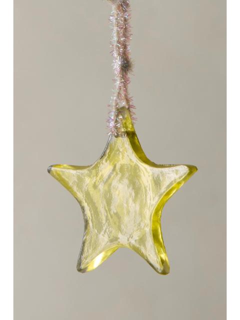 FREE PEOPLE Large Glass Star Ornament