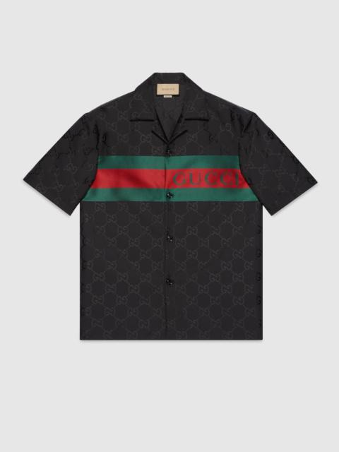 GUCCI GG nylon jacquard shirt