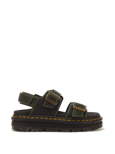 Dr. Martens Zebzag Crazy Horse Leather Sandals