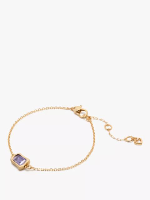 kate spade Molten Glass Solitaire Bracelet