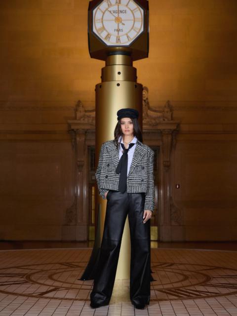 L'AGENCE Xoey Cropped Trench Coat