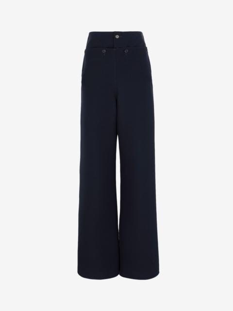 Maison Margiela High-waisted pleated trousers